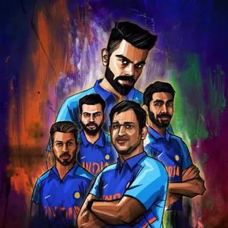 Indian cricket team wallpaper
