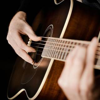 Acoustic guitar players wallpaper
