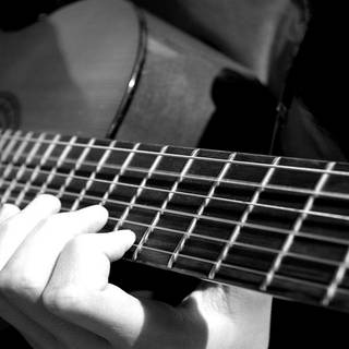 Acoustic guitar players wallpaper