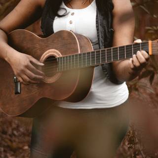 Acoustic guitar players wallpaper