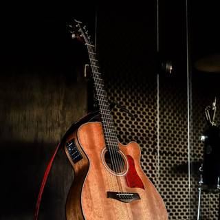 Acoustic guitar players wallpaper