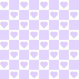 Pastel lavender heart wallpaper