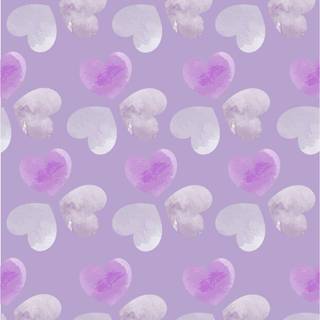 Pastel lavender heart wallpaper