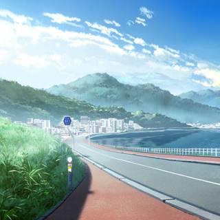 4k anime scenery mobile wallpaper