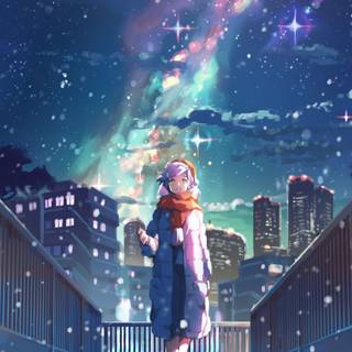 4k anime scenery mobile wallpaper