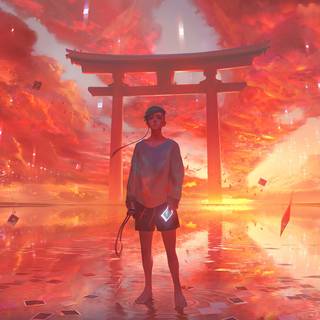 Anime boy PFP 4k wallpaper