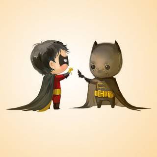 Cute superhero wallpaper