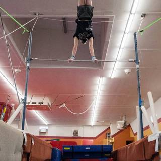 Gymnastics bars wallpaper