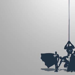 Cute superhero wallpaper