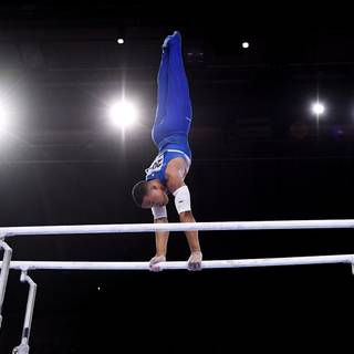 Gymnastics bars wallpaper