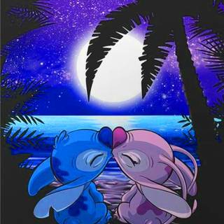 Angel and Stitch wallpaper