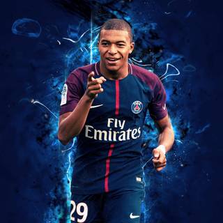 Mbappe PC wallpaper