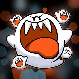 Mario Ghost wallpaper