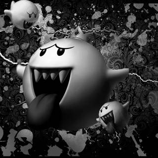 Mario Ghost wallpaper