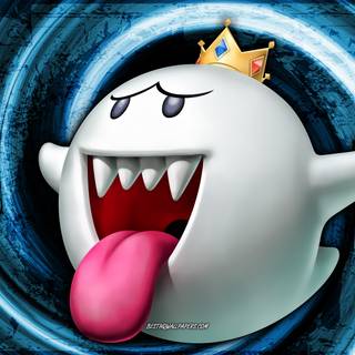 Mario Ghost wallpaper