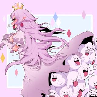 Mario Ghost wallpaper