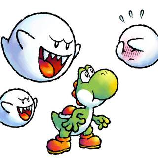 Mario Ghost wallpaper