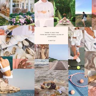Summer mood boards wallpaper