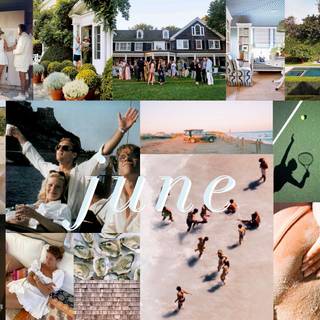 Summer mood boards wallpaper