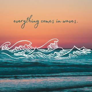 Surfing summer wallpaper