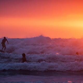 Surfing summer wallpaper