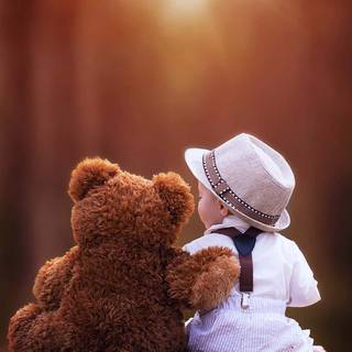 Teddy Bear summer wallpaper