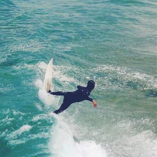 Surfing summer wallpaper