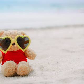 Teddy Bear summer wallpaper