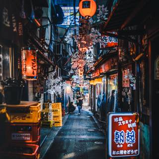 Tokyo summer nights wallpaper
