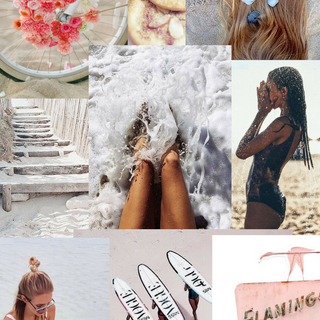 Summer mood boards wallpaper