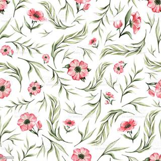 Spring season pink leaves wallpaper