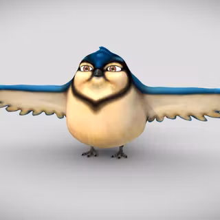 Fat bird wallpaper