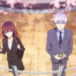 The Ice Guy and His Cool Female Colleague wallpaper