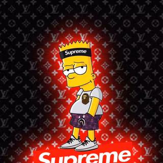 The Simpsons drip wallpaper