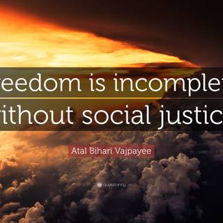 Social justice wallpaper
