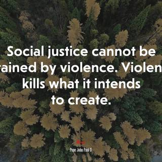 Social justice wallpaper