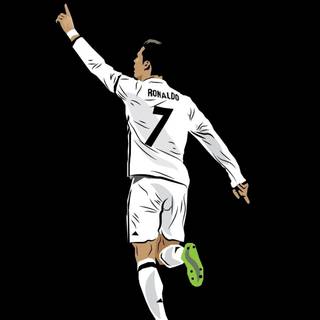 Ronaldo drip wallpaper