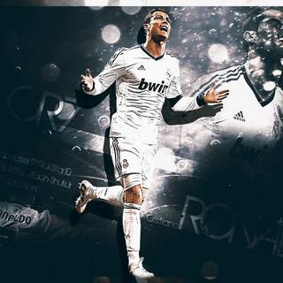 Ronaldo drip wallpaper