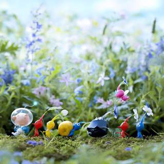 Nintendo spring iPhone wallpaper