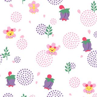 Nintendo spring iPhone wallpaper