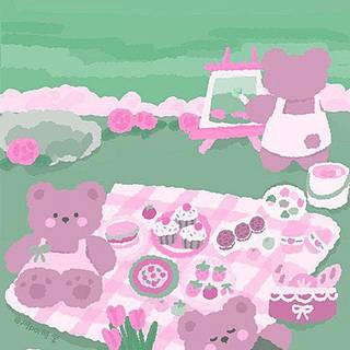 Nintendo spring iPhone wallpaper