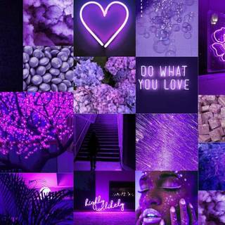 Dark purple aesthetic laptop wallpaper