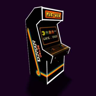Arcade machine minimal wallpaper