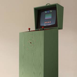 Arcade machine minimal wallpaper