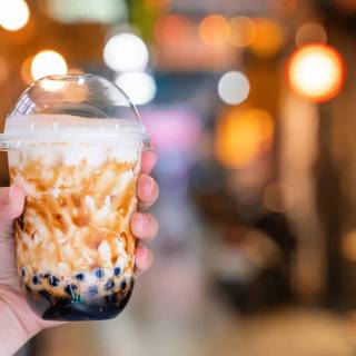 Tiger boba wallpaper