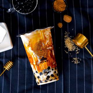 Tiger boba wallpaper