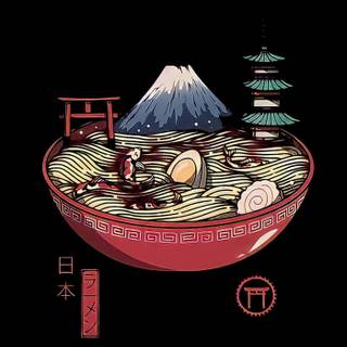 Cute ramen wallpaper