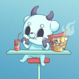 Cute ramen wallpaper