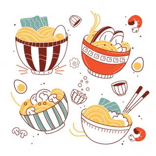 Cute ramen wallpaper