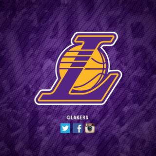 Los Angeles Lakers logo wallpaper